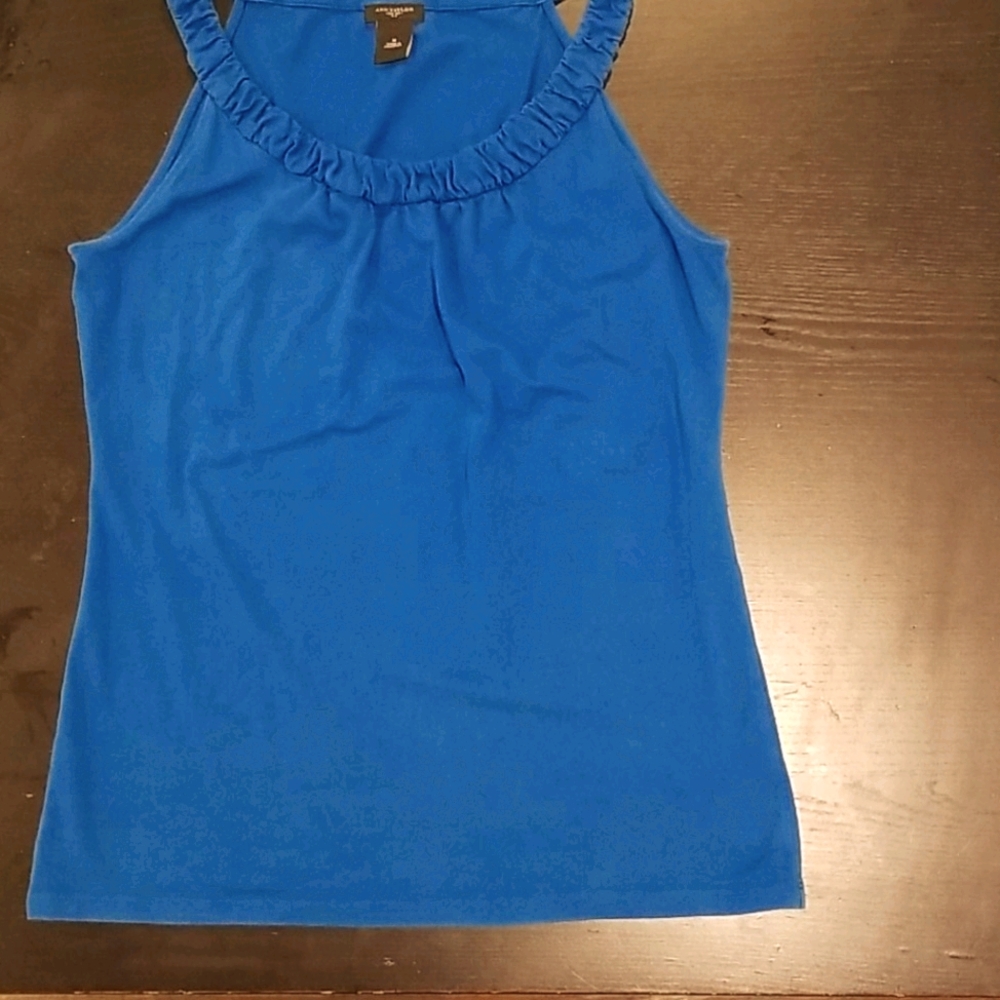 Blue Ann Taylor Tank